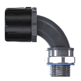 FPAU90 - Ultra - 90° elbow, swivel brass conduit fitting, external thread