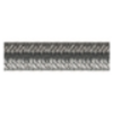 Overbraided corrugated conduits
