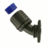 FPAX45-FL - 45°  elbow conduit flange fitting