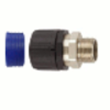 FPAX-BT - Straight, swivel brass conduit fitting, external thread